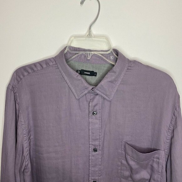 Vince Size XL Button Down Long Sleeve Shirt - Picture 2 of 5